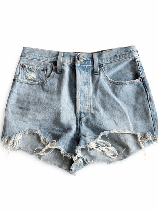 Levi's Pants - Levis 501 Original High Rise Distressed Denim Shorts 27